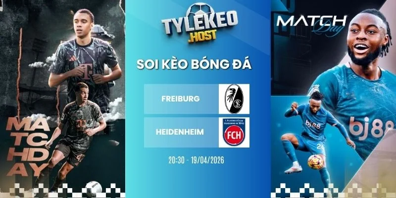 soi kèo nhà cái Freiburg vs Heidenheim - Bundesliga, 19/04/2026